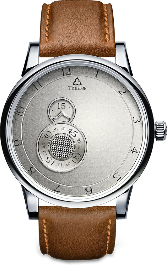Trilobe Nuit Fantastique Grained Silver Titanium 40.5mm