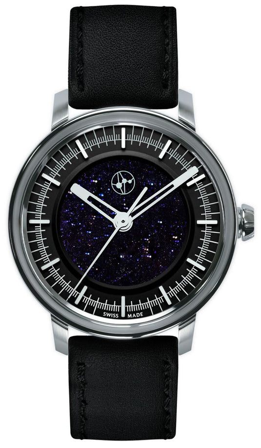 Lundis Bleus Dark Blue Aventurine Glass Black