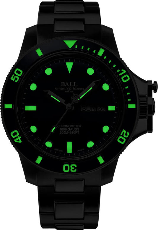 Ball Engineer Hydrocarbon Original 43mm Blue Dial on Bracelet