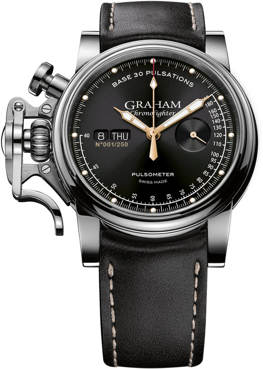 Graham Chronofighter Vintage Pulsometer Black Limited Edition
