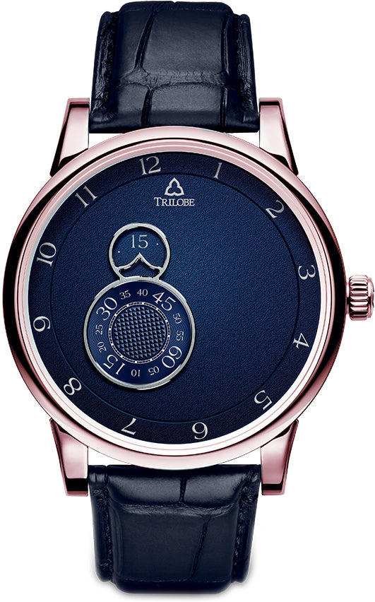 Trilobe Nuit Fantastique Grained Blue Gold 40.5mm