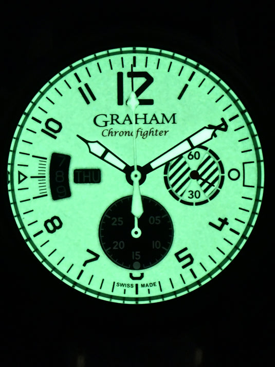 Graham Chronofighter Vintage Aviator Black DLC 2CVAB.W03A