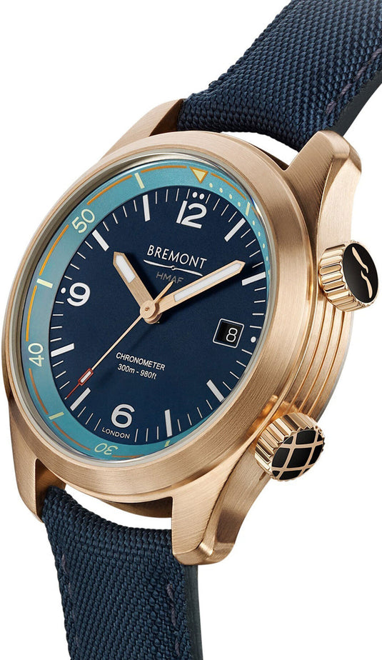 Bremont Argonaut Bronze Blue Dial