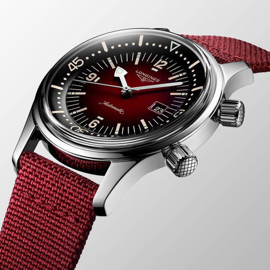The Longines Legend Diver Watch L3.374.4.40.2