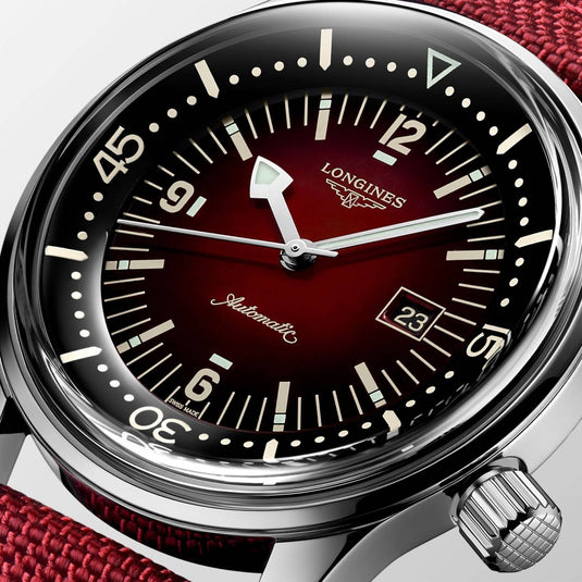 The Longines Legend Diver Watch L3.374.4.40.2