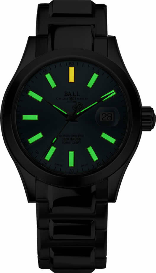 Ball Engineer III Marvelight Chronometer Black 40mm