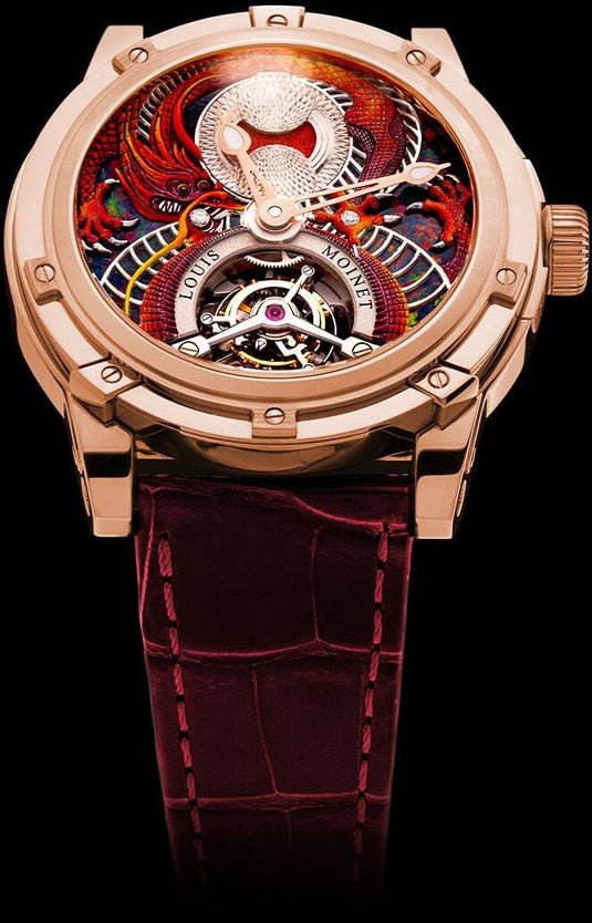 Louis Moinet Fire Dragon 18K Rose Gold LM-14.50.D1
