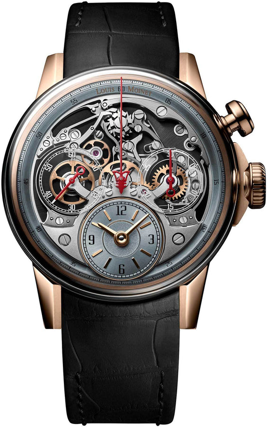 Louis Moinet Memoris 18K Rose Gold Arctic LM-84.50.21