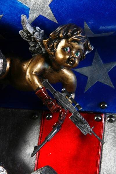 Dale Mathis Keepers of the Gate - Flag