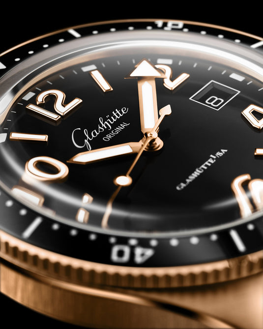 Glashütte Original SeaQ Red Gold 39mm 1-39-11-17-91-34