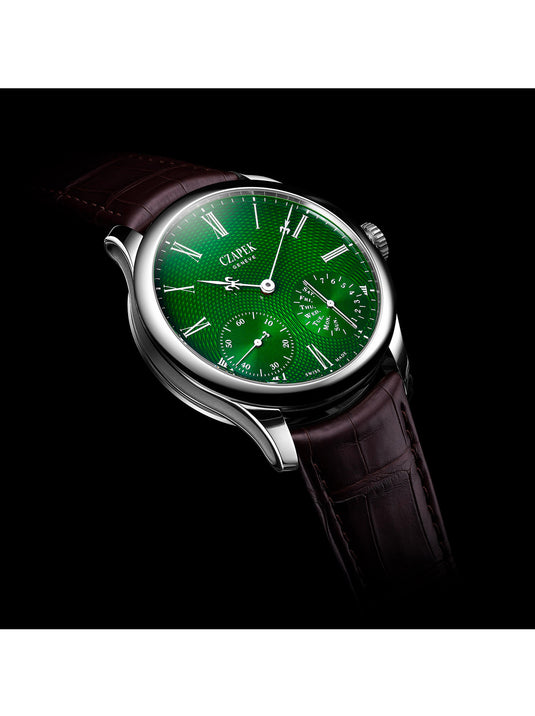 Czapek Quai Des Bergues Emerald Green L