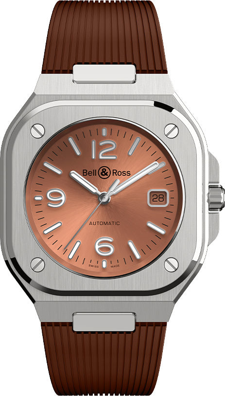 Bell & Ross BR 05 Copper Brown on Strap