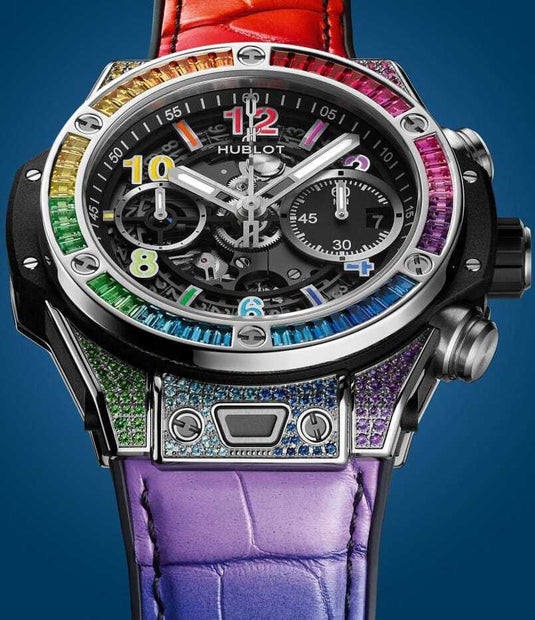 Hublot Big Bang Unico Titanium Rainbow 441.NX.1117.LR.0999