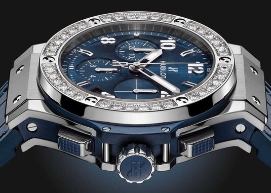 Hublot Big Bang Steel Blue Diamonds 341.SX.7170.LR.1204