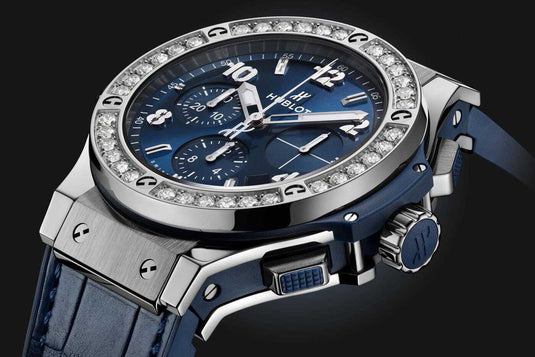 Hublot Big Bang Steel Blue Diamonds 341.SX.7170.LR.1204