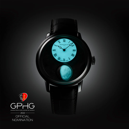 Arnold & Son Luna Magna Platinum Meteorite