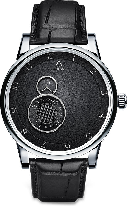 Trilobe Nuit Fantastique Grained Black Steel 38.5mm