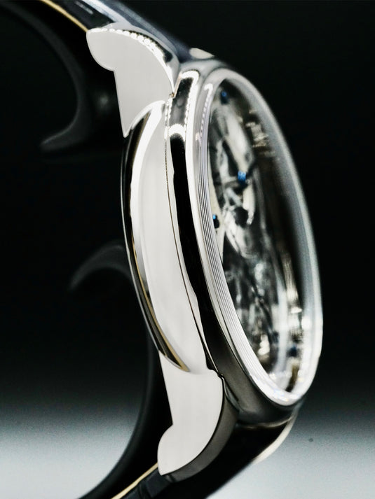 Jaquet Droz Grande Seconde Skelet-One White Gold Sapphire J003524240