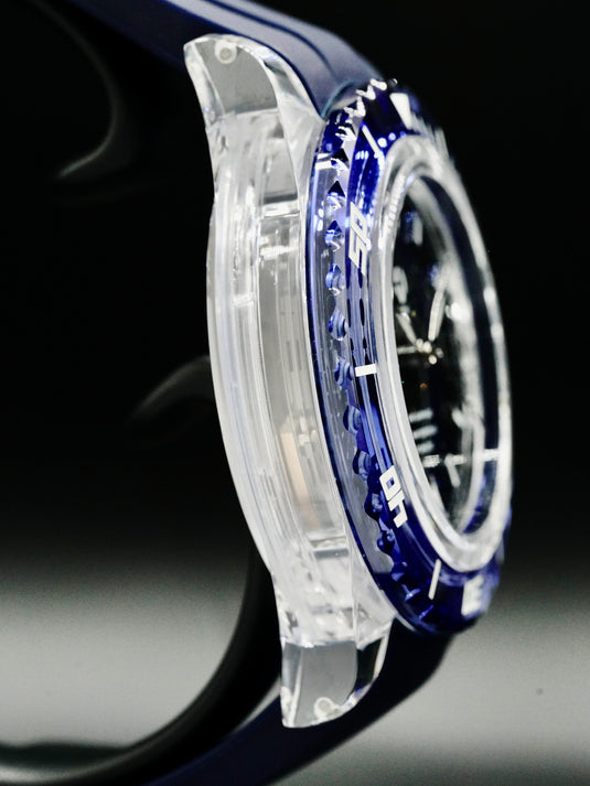 ArtyA Diver Crystal Aventurine Blue Bezel Unique Piece