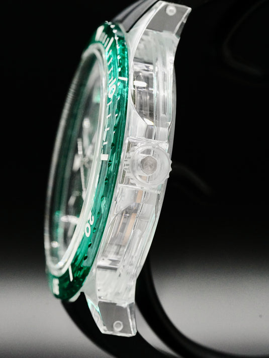 ArtyA Diver Crystal Green Smoke Green Bezel