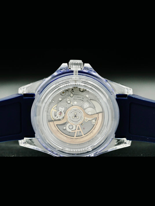 ArtyA Diver Crystal Aventurine Blue Bezel Unique Piece