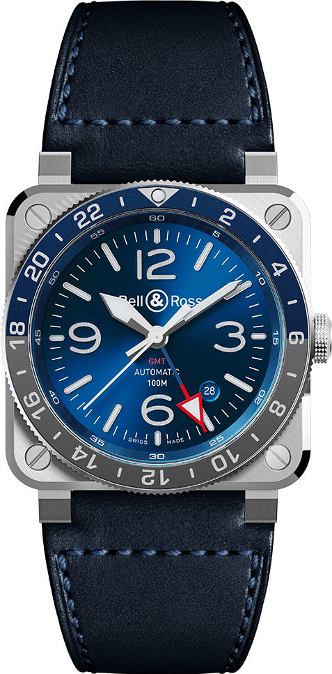 Bell & Ross BR 03-93 GMT Blue