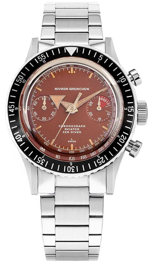 Nivada Grenchen Chornomaster Tropical Dial Manual 85007M20