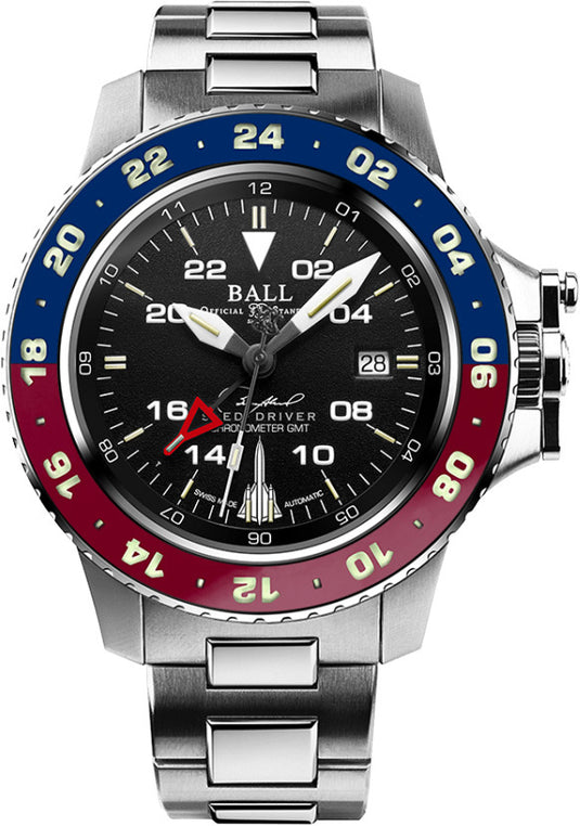 Ball Engineer Hydrocarbon AeroGMT Sled Driver 42mm DG2018C-S18C-BK