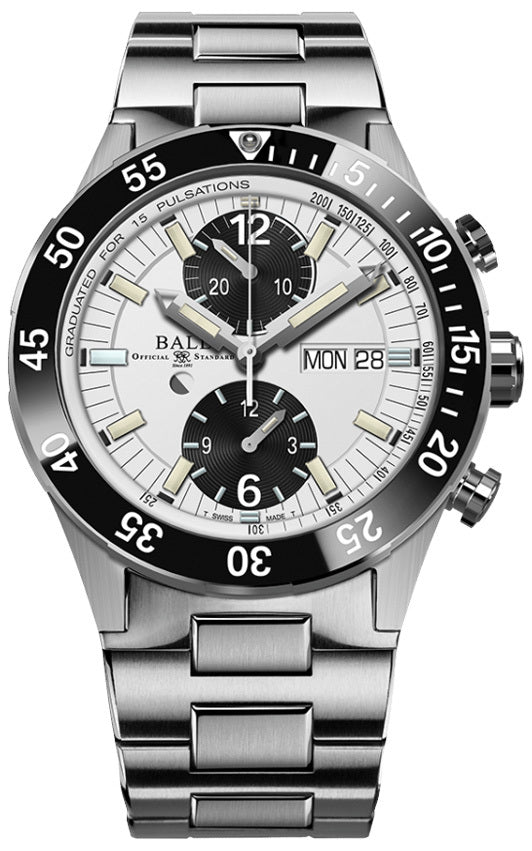 Ball DC3030C-S-WHBK Roadmaster Rescue Chronograph