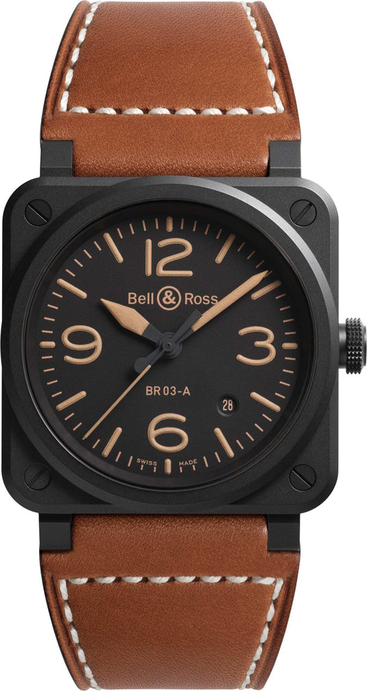 Bell & Ross BR03A-HER-CE/SCA BR 03 Heritage