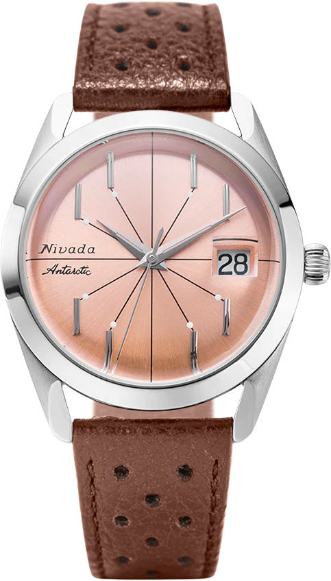Nivada Grenchen 32042A23 Antarctic Spider Salmon