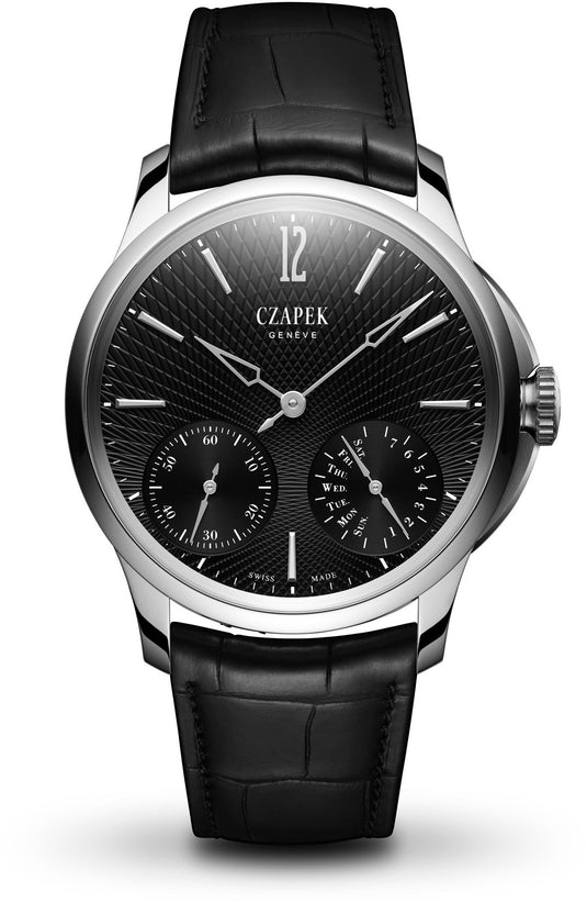 Czapek No. 17 Quai des Bergues Double Soleil Tuxedo Black