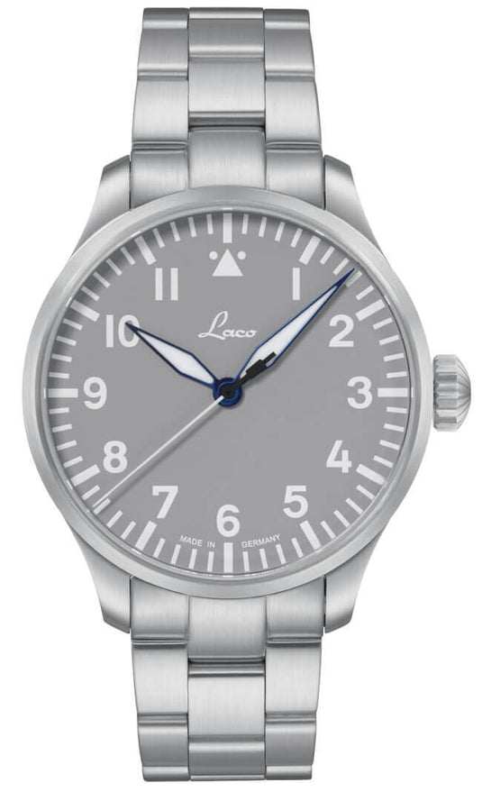 Laco Pilot Watches Basic Augsburg Grau 42 MB