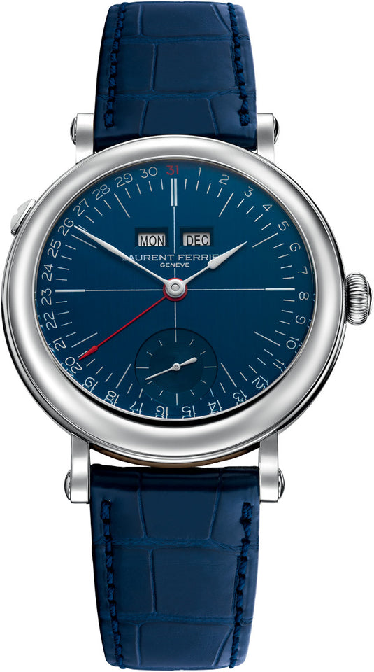 Laurent Ferrier LCF025.AC.CW.1 École Annual Calendar Blue Dial