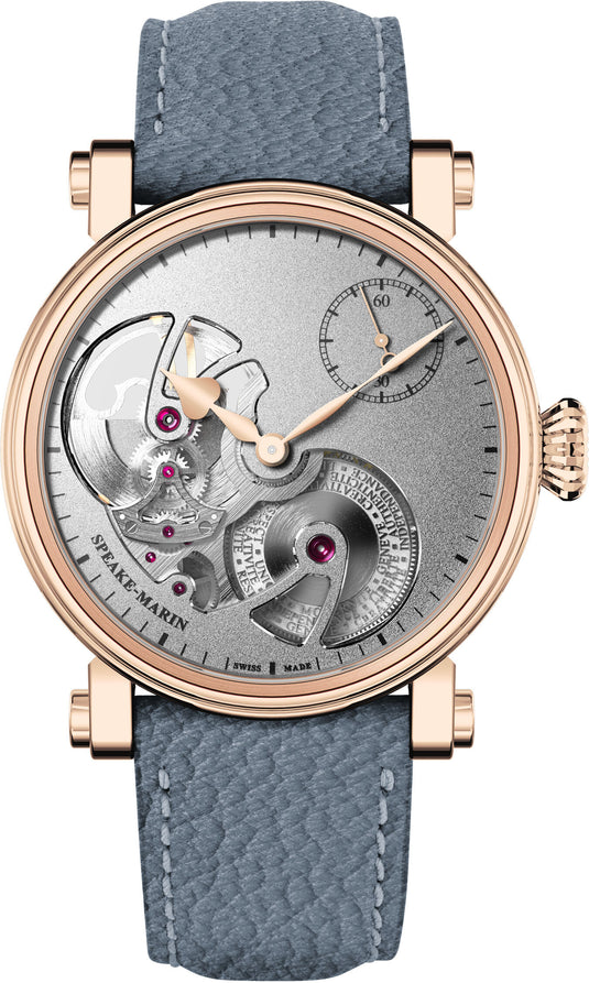 Speake-Marin 423817440 Openworked Sandblasted Red Gold 38mm