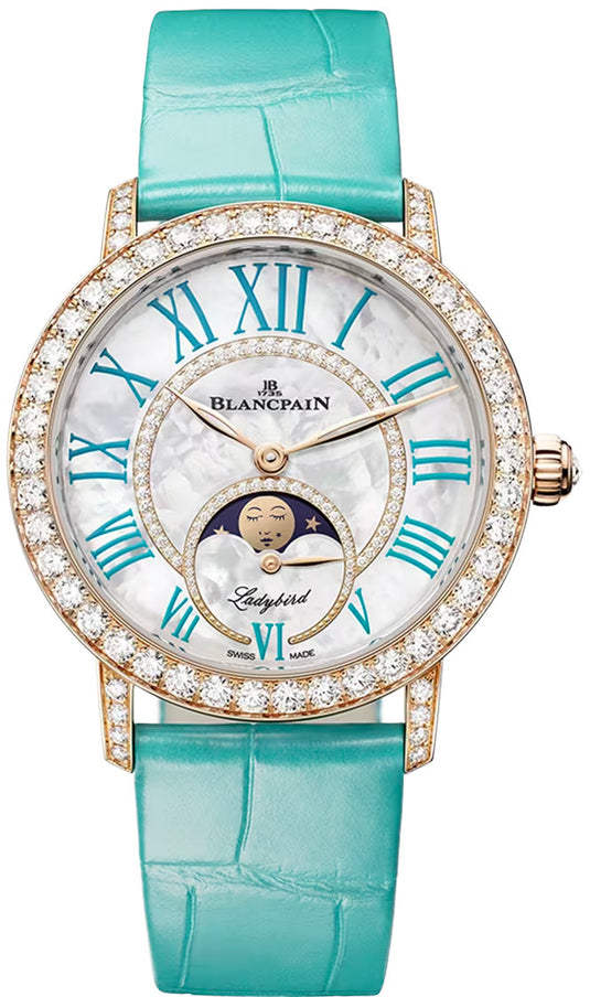 Blancpain Ladybird Colors Phases de Lune 3662A 2954 55B