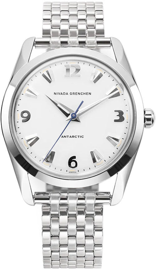 Nivada Grenchen 35005M12 Antarctic 35mm White Luminova