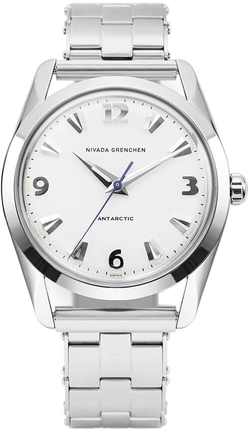 Nivada Grenchen 35005M13 Antarctic 35mm White Luminova