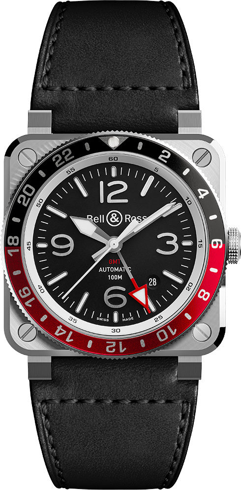 Bell & Ross BR 03-93 GMT BR0393-BL-ST/SCA