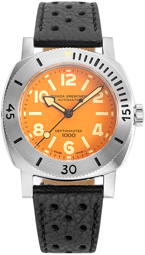 Nivada Grenchen Orange Depthmaster 14127A10