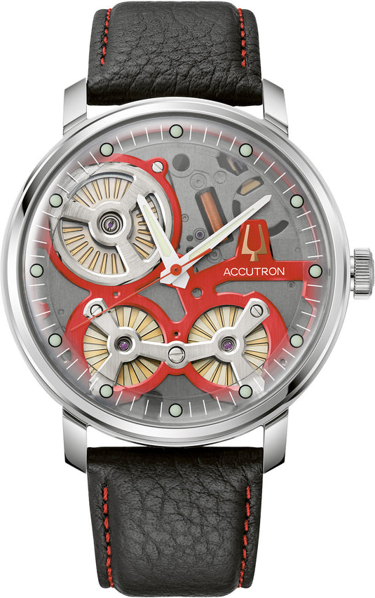 Accutron 2ES6A008 Spaceview 2020 X Redbar