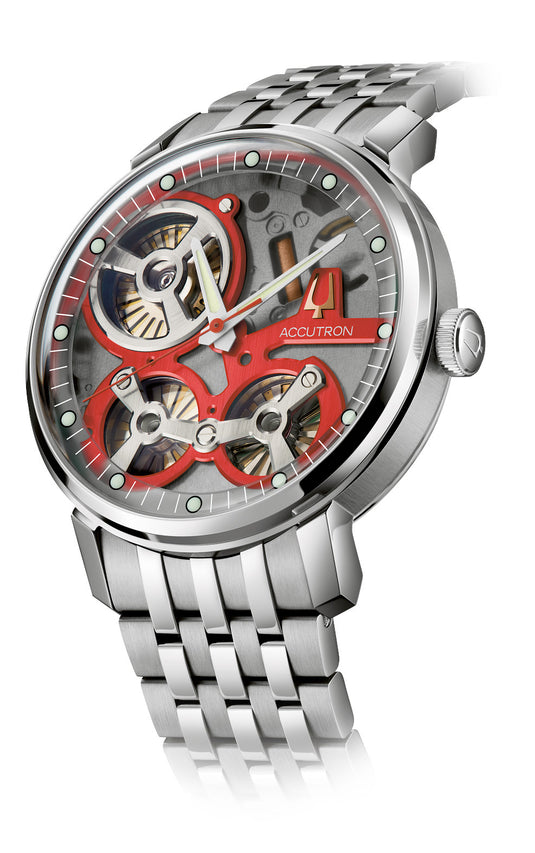 Accutron 2ES6A008 Spaceview 2020 X Redbar