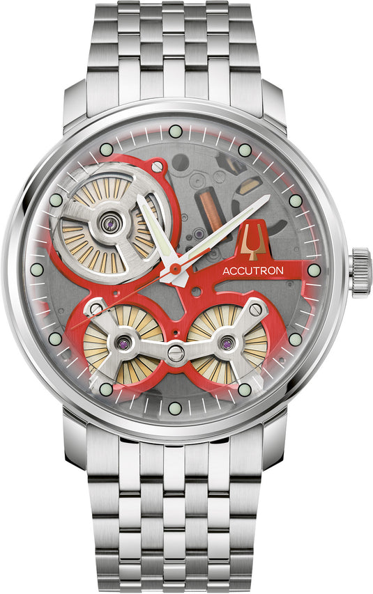 Accutron 2ES6A008 Spaceview 2020 X Redbar