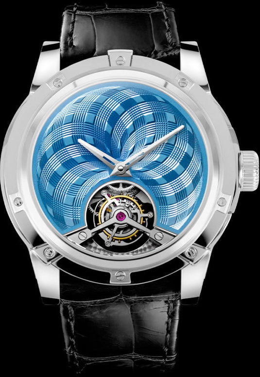 Louis Moinet LM-14.70.I8 Illusion 18k White Gold Unique Timepiece
