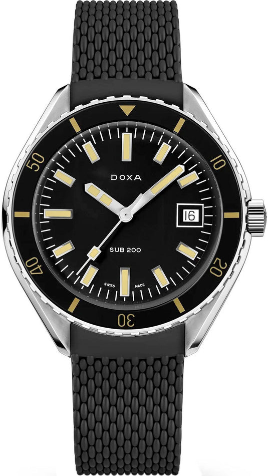 DOXA Sub 200 Sharkhunter 799.10.101.20 on Strap