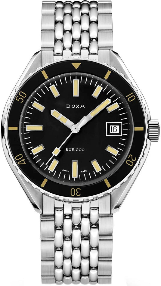 DOXA Sub 200 Sharkhunter 799.10.101.10 on Bracelet
