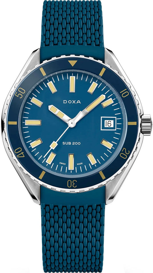DOXA Sub 200 Caribbean 799.10.201.32 on Strap