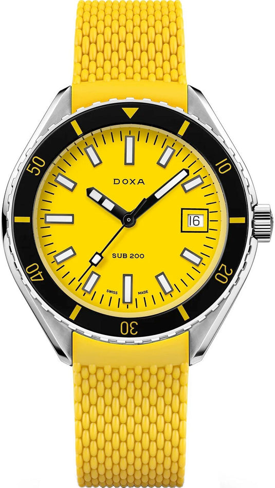 DOXA Sub 200 Divingstar 799.10.361.31 on Strap