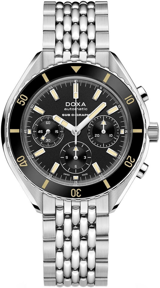 DOXA Sub 200 C-Graph Sharkhunter 798.10.101.10 on Bracelet