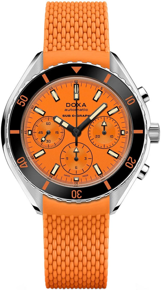 DOXA Sub 200 C-Graph Professional 798.10.351.21 on Strap